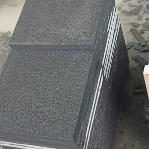 중국 화강암 자연 돌 참깨 검은 화강암 포장 돌 저렴한 돌 - Product Image 6