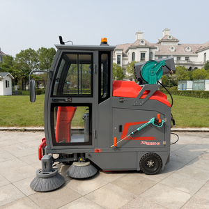 Tự Động Pin Điện 2050Mm Hot Bán Ngoài Trời Đi Xe Trên Đường Phố Điện Đường Chân Không Sàn Quét Công Nghiệp Lithium Quét - Product Image 2