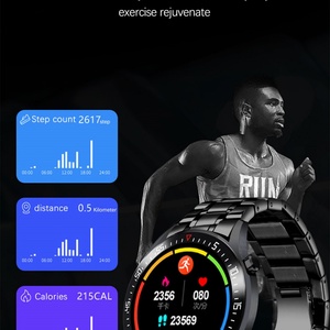 Montre connectée Lige 2022, nouvelle montre fonctionnelle, fréquence cardiaque, fitness, étanche, Android, IP68, écran tactile circulaire complet, Reloj Smart Watch - Product Image 3