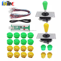Kit d'arcade bricolage pc sanwa pour machine de jeu Joystick américain bouton poussoir