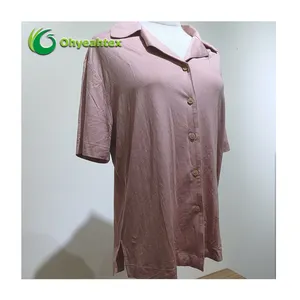Custom High-Quality Solid 95% Bamboo Viscose 5% Elastane Fabrics For Sleepwear