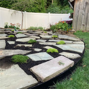 Borde Decorativo de Acero Corten de 10 Pulgadas de Alto, Resistente al Agua y a la Intemperie, para Jardines y Macizos de Flores - Product Image 6