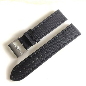 Correa de Reloj de Repuesto con Logotipo Personalizado, Correas de Cuero Genuino para <span class=keywords><strong>Relojes</strong></span> <span class=keywords><strong>Breitling</strong></span> de 22 mm y 24 mm, Correa de Reloj de Nailon y Lona - Product Image 5