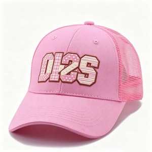 Casquettes de camionneur brodées haut de gamme, casquettes de camionneur vierges pour le camping, casquettes à large bord avec logo personnalisé - Product Image 1