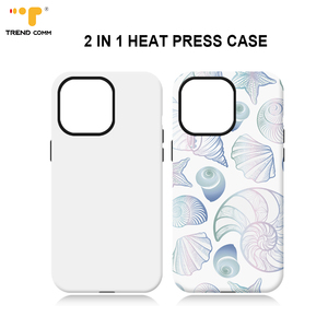 TPU PC armatura Design sublimazione Custom trasferimento di calore cover per telefono squalo <span class=keywords><strong>TCL</strong></span> per iPhone 16 17 3D 2 1 3D 2 1 Blank telefono cellulare - Product Image 2