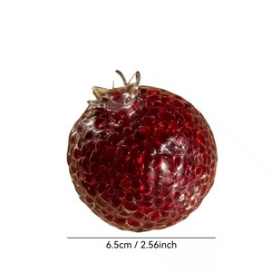 Pomegranate-Shaped Stress Relief Ball Creative Malleable Durable Acrylic Squeeze Toy Fun Novelty Holiday Party Gift - Product Image 6