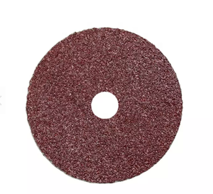Disco de lijado de fibra <span class=keywords><strong>Indasa</strong></span>, disco abrasivo de fibra de nailon, color rojo, oro azul, 1 orificio - Product Image 4