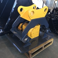 Mini-compacteur de plaques hydraulique pour excavatrice, 3-60 tonnes, 900 kg, accessoire de compactage vibrant pour sols, tranchées et routes, OEM