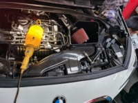 Prise d'air froid de voiture en Fiber de carbone haute Performance EDDY avec tuyau pour moteur BMW 218i 220i Gran Tourer B38A15 3 cylindres