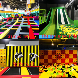 <span class=keywords><strong>Zona</strong></span> de <span class=keywords><strong>Trampolines</strong></span> Comerciales Personalizada con Equipamiento de Juego Suave, Foso de Espuma y Bolsa de Aire, Servicio OEM Disponible - Product Image 5