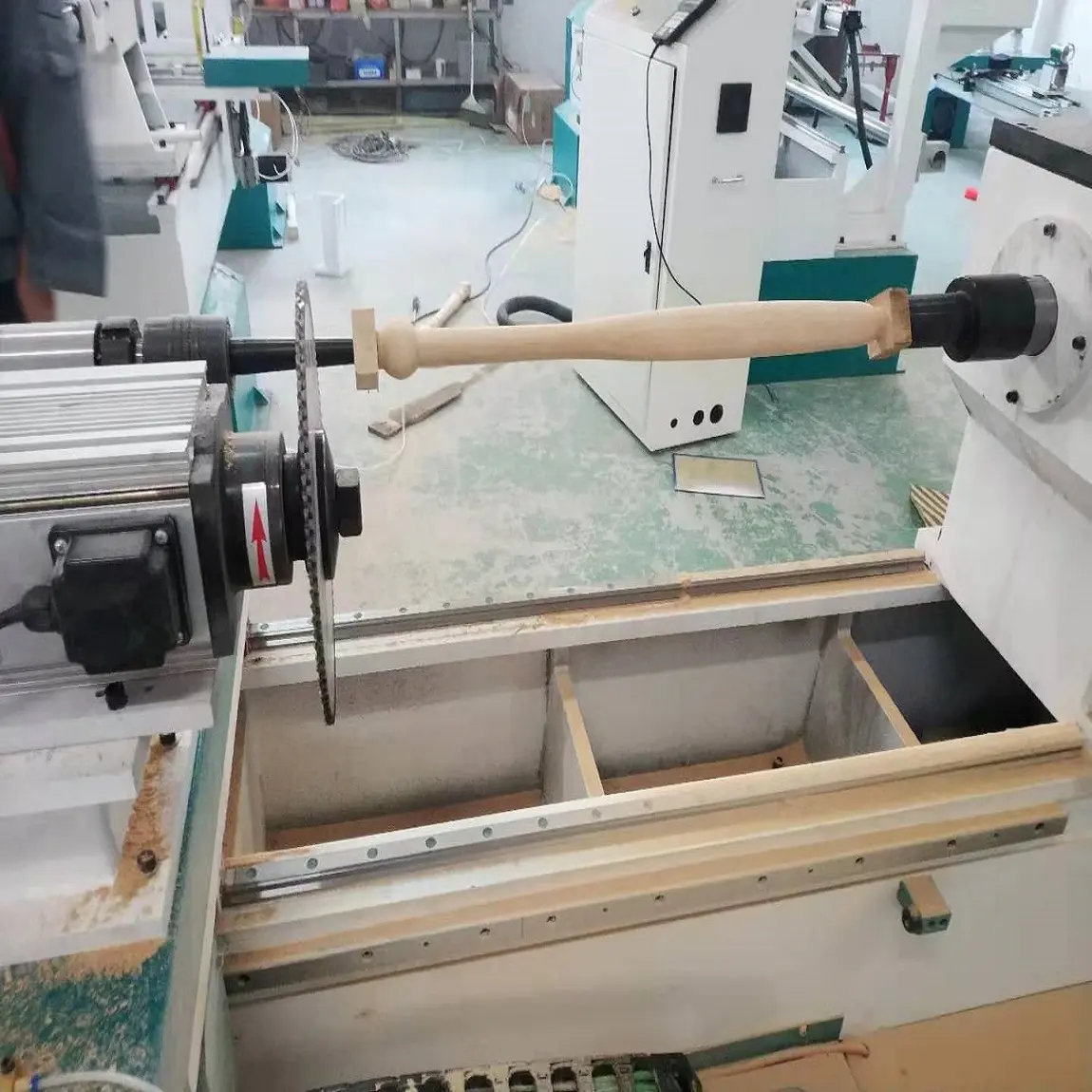 Tianjiao factory sales CNC woodworking lathe professional processing baseball bat