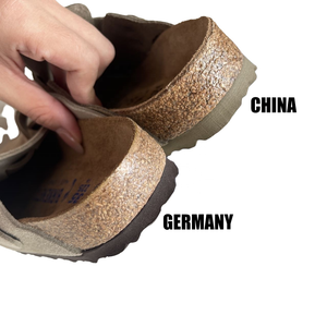 Deux paires de sandales inspirées de <span class=keywords><strong>Birkenstock</strong></span>, légères, en cuir de vache véritable huilé, semelle en liège, tendance mode printemps - Product Image 5