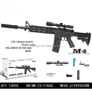 Điện Gel Bóng Blaster <span class=keywords><strong>M4</strong></span> 68-416 Splatter Bóng Blaster Tự Động Hoạt Động Ngoài Trời Trò Chơi Bắn Súng - Product Image 2