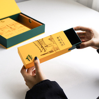 Tiroir de luxe en carton rigide dur à impression personnalisée boîte cadeau coulissante pour l'emballage de produits cosmétiques