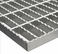 Grille en acier galvanisé à chaud à prix fabricant, à surface antidérapante, pour passerelles industrielles