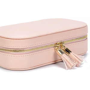 De Voyage En Cuir <span class=keywords><strong>Bijoux</strong></span> Organisateur De Rangement <span class=keywords><strong>avec</strong></span> <span class=keywords><strong>Miroir</strong></span> pour Bagues Boucles D'oreilles Collier Cadeaux pour Les Femmes - Product Image 2