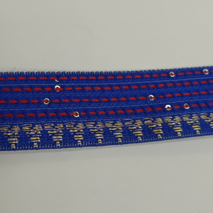 Encaje satinado suave texturizado para vestidos Lehenga Choli y suministro a granel de atuendo étnico para el mercado de exportación de la industria de la confección - Product Image 1