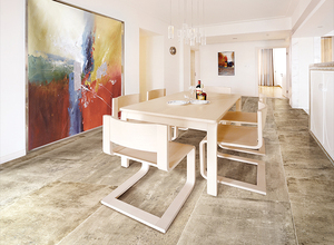 Jazz de cemento de cerámica mate baldosas de porcelana sala de estar al aire libre paredes proyecto 24x48 grandes Carreau Sol concretas de baldosas - Product Image 2