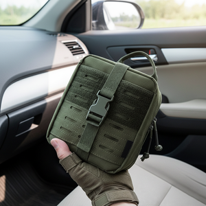 Botiquín de Primeros Auxilios Táctico de Tela Oxford Impermeable, Bolsa Médica de Rescate de Emergencia Portátil para Automóvil, para Deportes al Aire Libre - Product Image 1