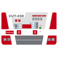 Machine de découpe plasma KEYUE avec compresseurs intégrés, version pilote HF, torche plasma CUT-45