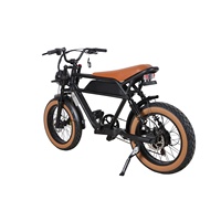 BAOLUJIE Bicicleta Eléctrica Nueva de Bajo Precio con Llantas Gruesas 500W Elektro Fahrrad Bicicleta Eletrica para Adultos OEM