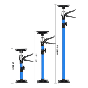 Système de support télescopique réglable en acier, 3ème main, en plastique, s'étend jusqu'à 114 pouces, tiges de construction de qualité industrielle, crics de placard - Product Image 2