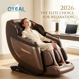 OYEAL Professional New Design 3D Intelligence Chair AI Voice Control Music <b>Zero</b> Gravity PU Leather for Home - Product Image 4