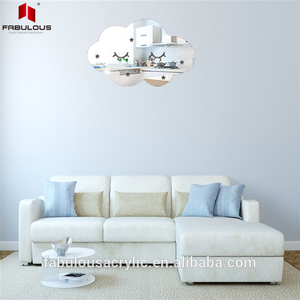 Caro Acrilico Appeso A Parete Specchio Autoadesivo Della Parete Specchio Decorativo Della Decorazione Della <span class=keywords><strong>Casa</strong></span> - Product Image 4