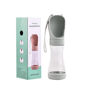 Botella de Agua Portátil 2 en 1 para Perros, a Prueba de Fugas, con Contenedor de Alimentos, Venta al Por Mayor de Fábrica - Product Image 4