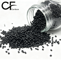 PA12 CF15 Nylon renforcé de fibres de carbone 12, granulés pour moulage par injection, pour supports automobiles, pièces de robots et engrenages industriels