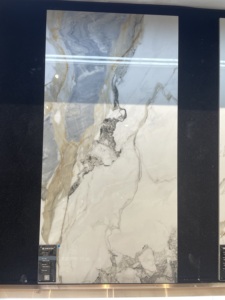 Phật sơn bán Hot kích thước lớn 1200x600 Trắng Carrara sang trọng gạch ceramic đánh bóng glossy sứ tráng men gạch đá cẩm thạch sàn - Product Image 3