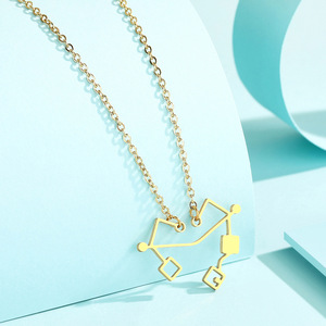 Colgante de corazón seguro barato de acero inoxidable <span class=keywords><strong>Sheila</strong></span> en Europa y América Cutra collar joyería - Product Image 2