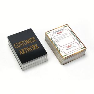 Custom Gift Games Packaging Design Candlestick Reference Stock Market Trading Flash <b>Cards</b> - Product Image 6