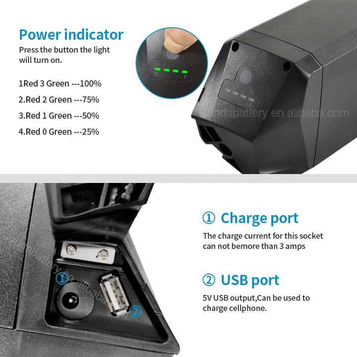 Reention Dorado Plus 48V Ebike Battery 21Ah/17.5Ah Li-ion Battery Pack For NCM Moscow - View #14
