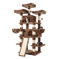 Fabricant Vente en gros Produit pour animaux de compagnie Grattoir en bois de sisal Grande tour d'arbre à chat
