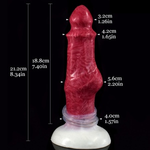 New Product Ideas 2022 Trends NNSX Realistic <b>Dildo</b> Men Realistic Ejaculating Fantasy Animal Penis With Sucker Anal Male Sex Toy - Product Image 3