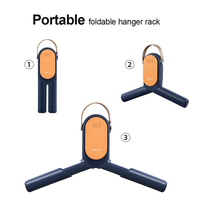 Nouveau sèche-linge de voyage pour la maison mini chaussettes chaussures futon sèche-linge automatique portable cintre électrique pliant
