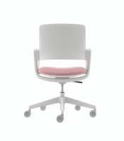 Chaise de bureau moderne, confortable et ergonomique, avec vérin à gaz, idéale pour l'ordinateur, à prix abordable