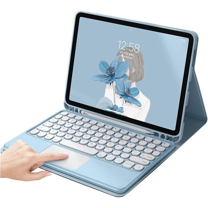 Casquette ronde+Bleu clair