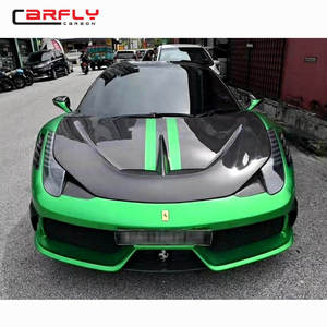 Kit carrosserie pare-chocs avant en fibre <span class=keywords><strong>de</strong></span> carbone et fibre <span class=keywords><strong>de</strong></span> verre FRP <span class=keywords><strong>de</strong></span> style <span class=keywords><strong>Ferrari</strong></span> 458 Speciale pour <span class=keywords><strong>Ferrari</strong></span> 458 Style - Product Image 6