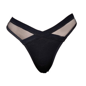 Ropa Interior Femenina de Color Sólido, Cintura Baja, Malla Transparente, Sexy, Ultrafina, Cómoda, Transpirable, Tanga Popular <span class=keywords><strong>en</strong></span> Europa y América - Product Image 4