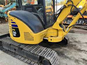 Excavatrice sur chenilles hydraulique Komatsu PC50 d'occasion, 5 tonnes, moteur 2023, à vendre - Product Image 2