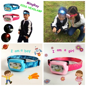 <span class=keywords><strong>Lampe</strong></span> <span class=keywords><strong>frontale</strong></span> Rechargeable par USB, éclairage LED coloré, pour camping en plein air, pour enfants, garçons et filles, avec alerte rouge, alarme d'urgence - Product Image 3