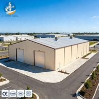 Edificio Comercial Prefabricado de Acero, Almacén Prefabricado de Acero, Taller de Acero Prefabricado, Estructuras de Acero, Almacén Metálico Prefabricado