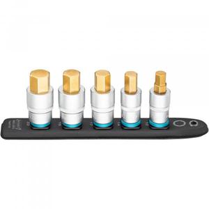 HAZET-986G-SR/5 SmartRail Jeu de douilles 1/2 '', carré (5 pièces) -EAN 4000896245338 DOUILLES À MAIN 1/2" - Product Image 1