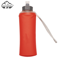 Bouteille d'eau souple pliable en TPU sans BPA, personnalisée OEM, avec valve de morsure, pour course à pied en montagne, à insérer dans un gilet d'hydratation – Vente en gros