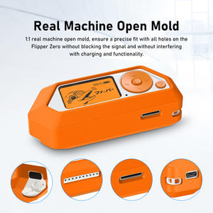 Funda de silicona anticaída a prueba de golpes carcasa de juego funda protectora para Flipper Zero accesorios de juego multiherramienta - Product Image 4