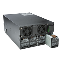 APC SRT10KRMXLI 10kVA/10kW, Onduleur en ligne à montage en rack 6U, 208V, 4x prises NEMA L6-20R + 2x L6-30R, 380V ou 230V, Smart-UPS SRT 10000VA
