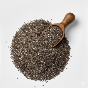 Semillas de Chía Negras Naturales, Semillas Ricas en Proteínas y Fibra Saludables para Cocinar, Hacer Avena, Hornear y para una Dieta Equilibrada Diaria - Product Image 3