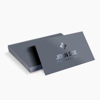 Carte de visite en papier cartonné épais avec vernis UV en relief personnalisé